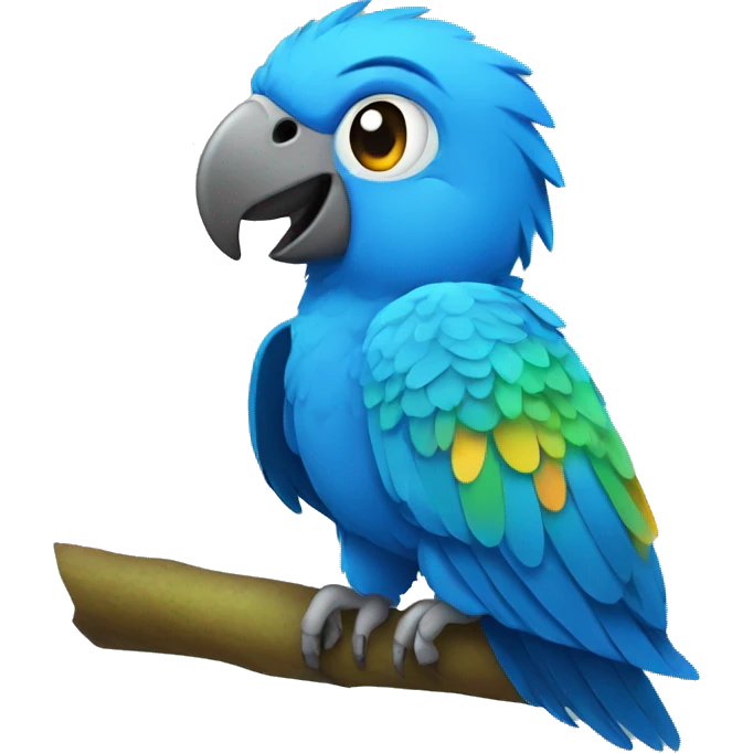 blue parrots from rio emoji