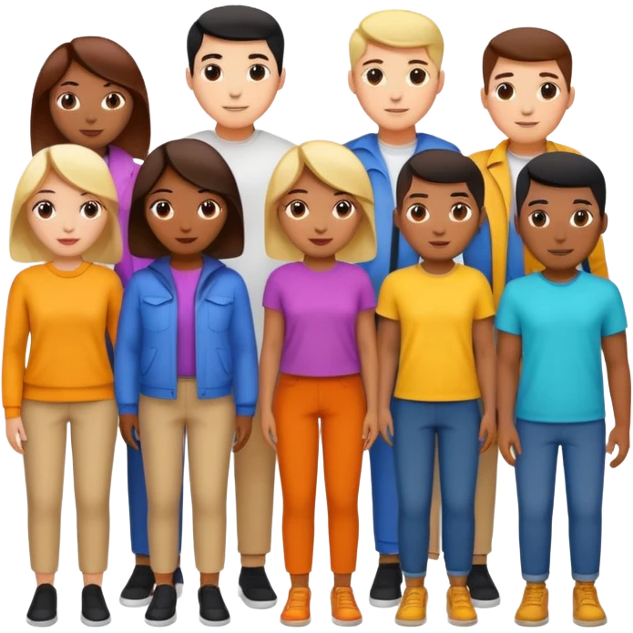 design team collaborating, multiple people, creative atmosphere emoji