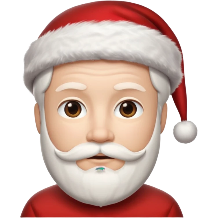 my memoji with a santa hat emoji