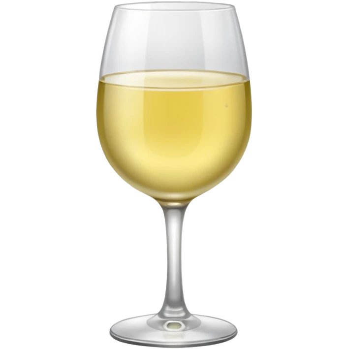 glass of white wine  emoji