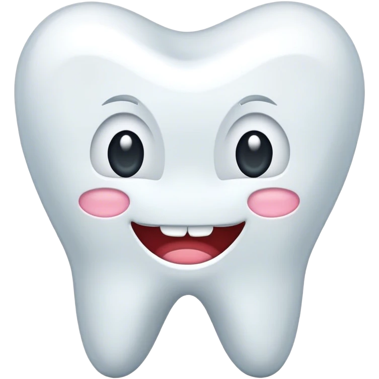 Tooth emoji