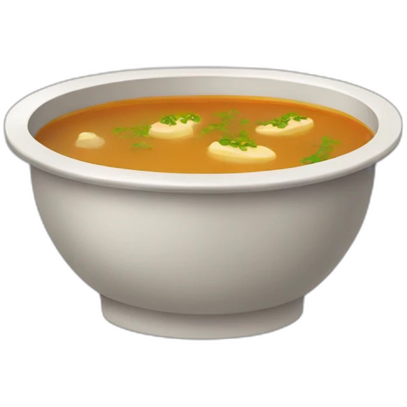 Shoe soup emoji