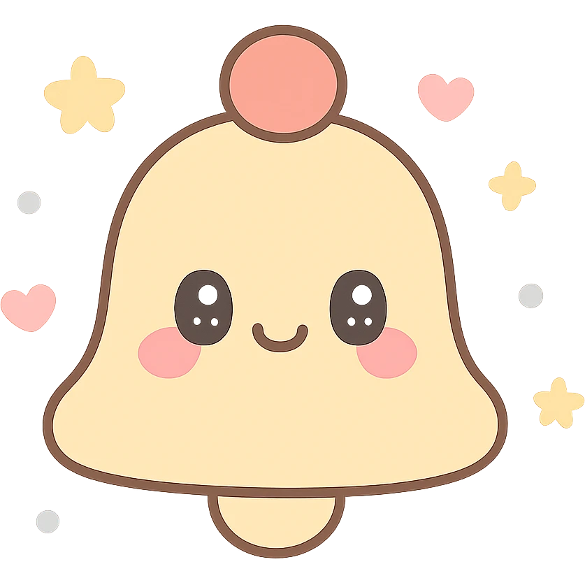 "notifications", beige, no text emoji