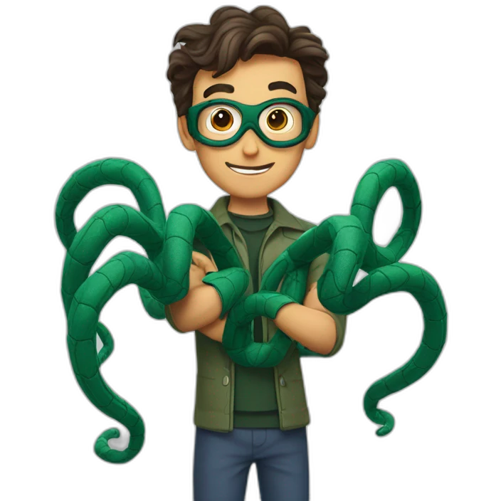 Spidey and friends doc ock emoji