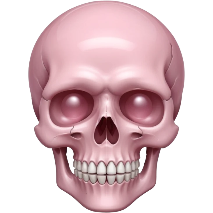 rose quartz skull emoji