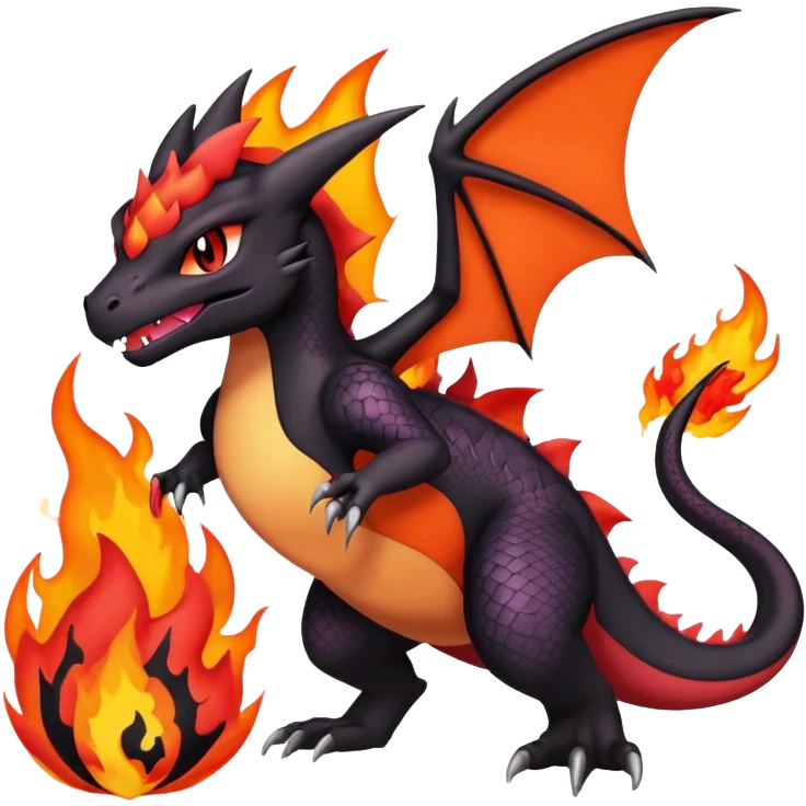 Noibat-Salandit-Charizard-Litten-Hybrid emoji
