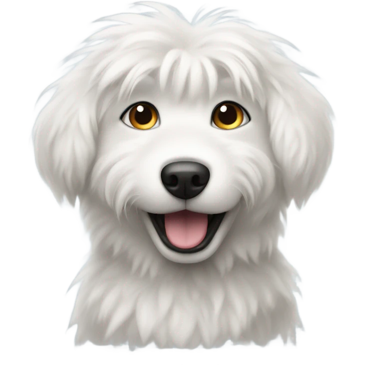 White dog emoji