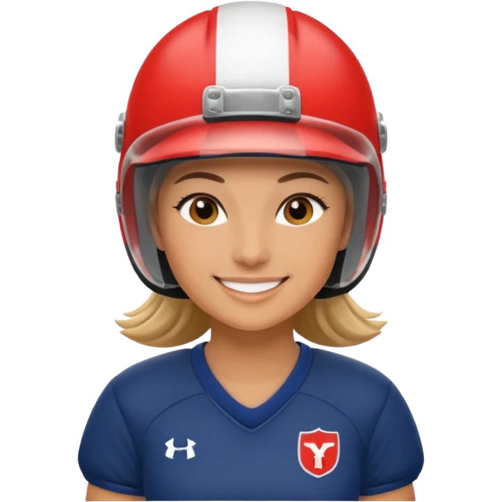 Football Players, Female player emoji