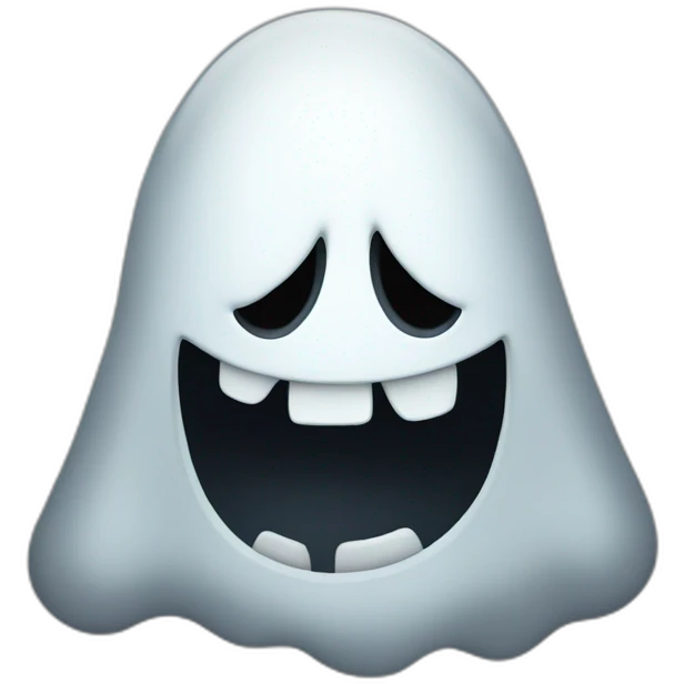 big ghost emoji