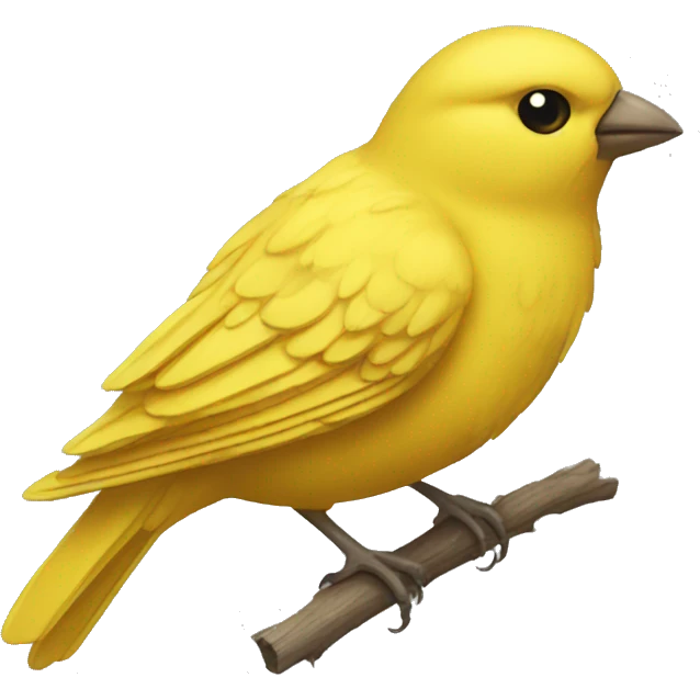 Canary bury emoji