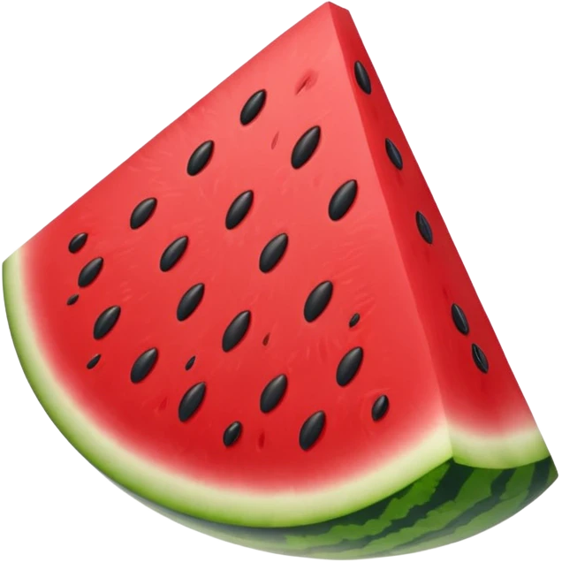 a slice of watermelon emoji