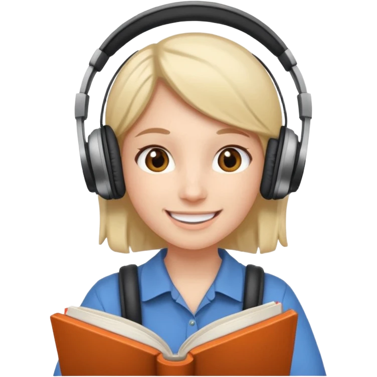 Practicing English at home emoji