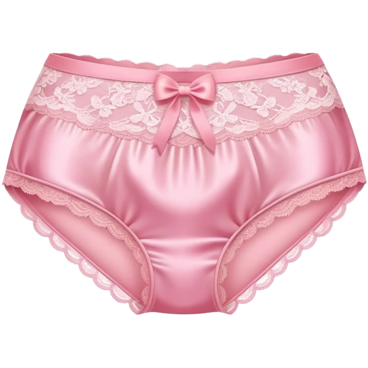 Pink women's underwear emoji