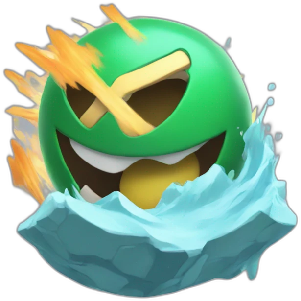 Smash bros logo emoji