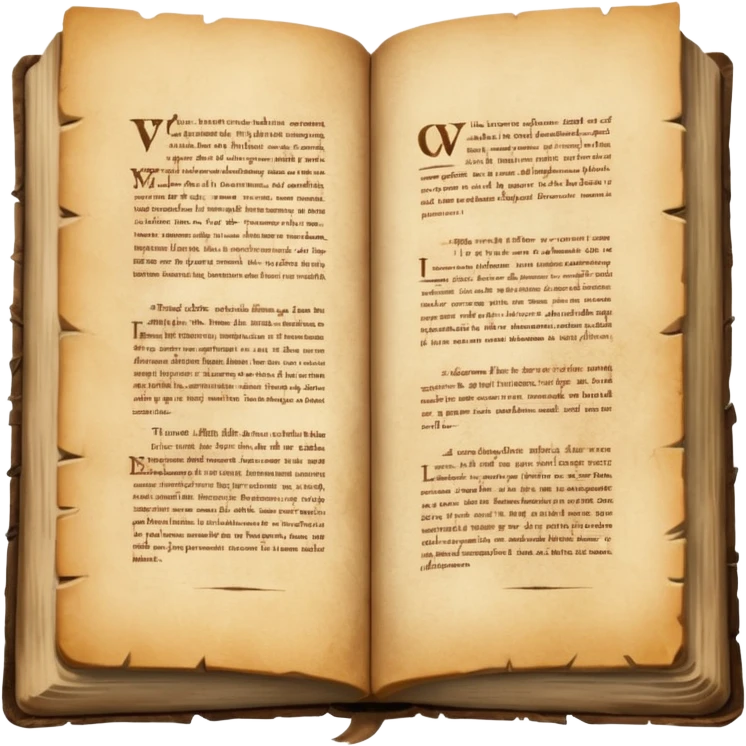 old vintage historical proof of Bible emoji
