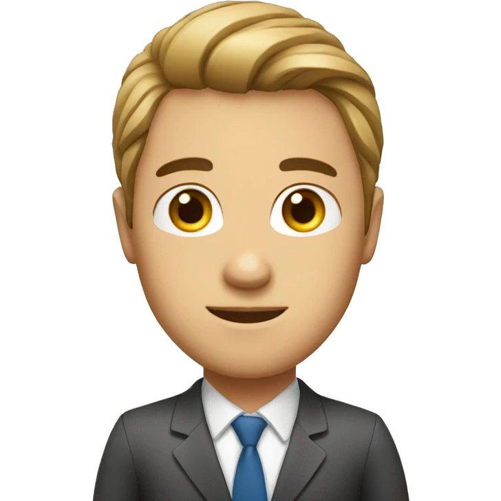 Professional person emoji for testimonial  emoji