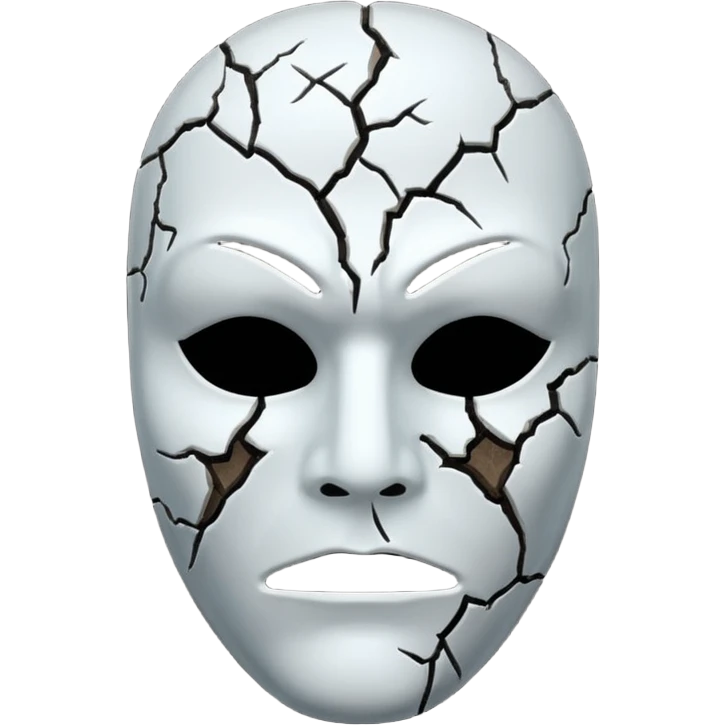 haunted dark mask emoji