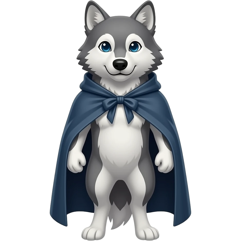 el lobo sin capa emoji