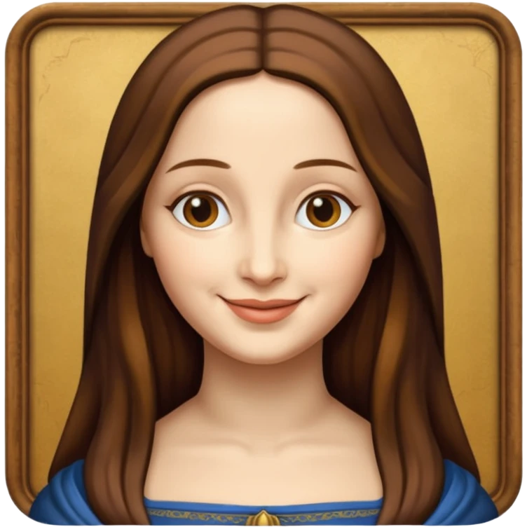 Renaissnace Mona Lisa emoji