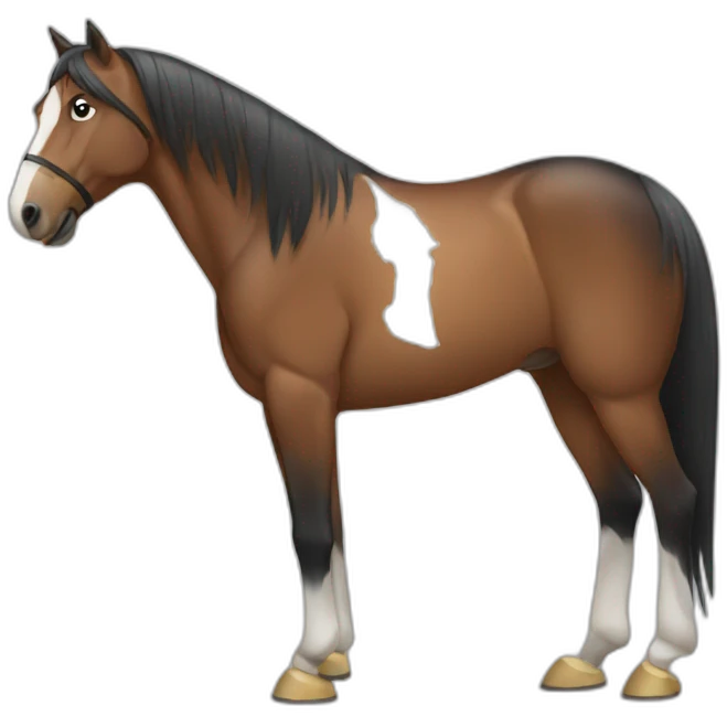Horse shoeing emoji