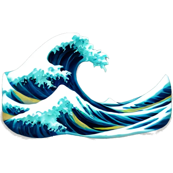 wave emoji