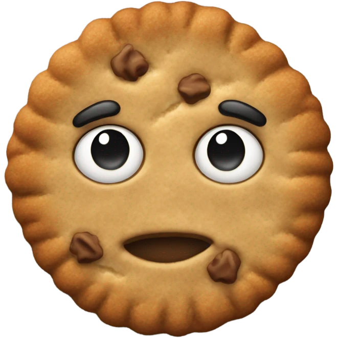 oatmeal cookie emoji