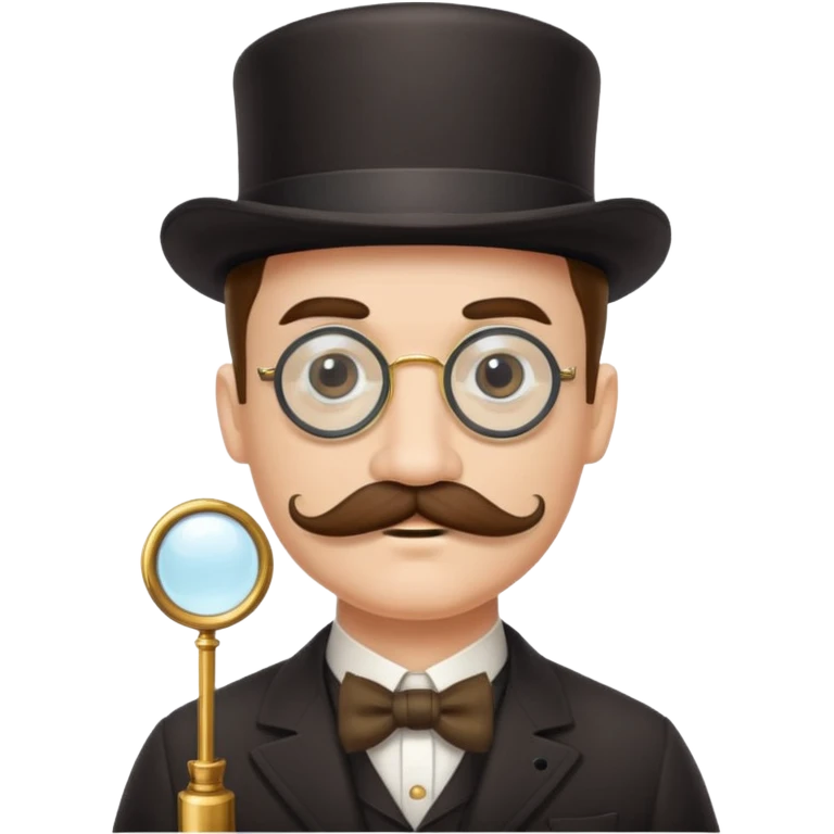 mustache monocle  emoji