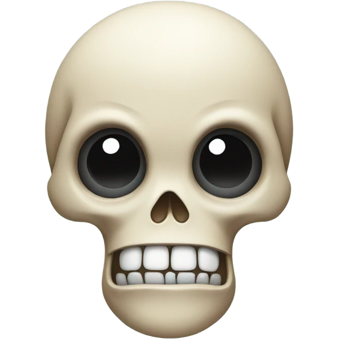 skull thats shocked emoji