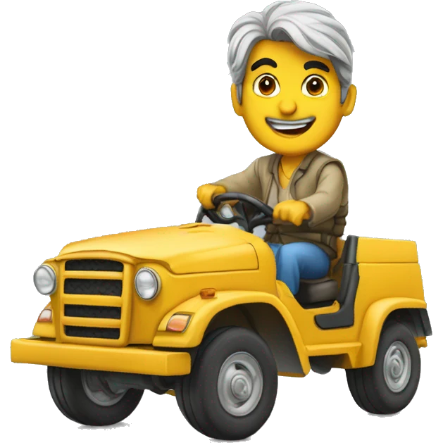 Salaman khan driving thar emoji