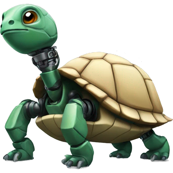 robotic turtle emoji