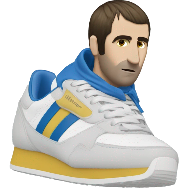 Adidas liam Gallagher trainers emoji