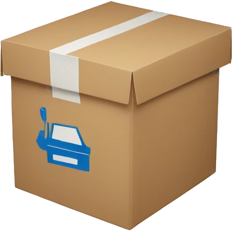 delivery box europe  emoji