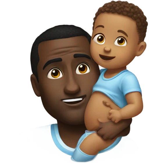 Diddy with a baby emoji