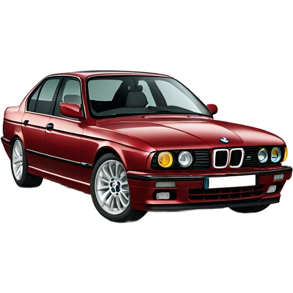 E34 BMW 540i emoji