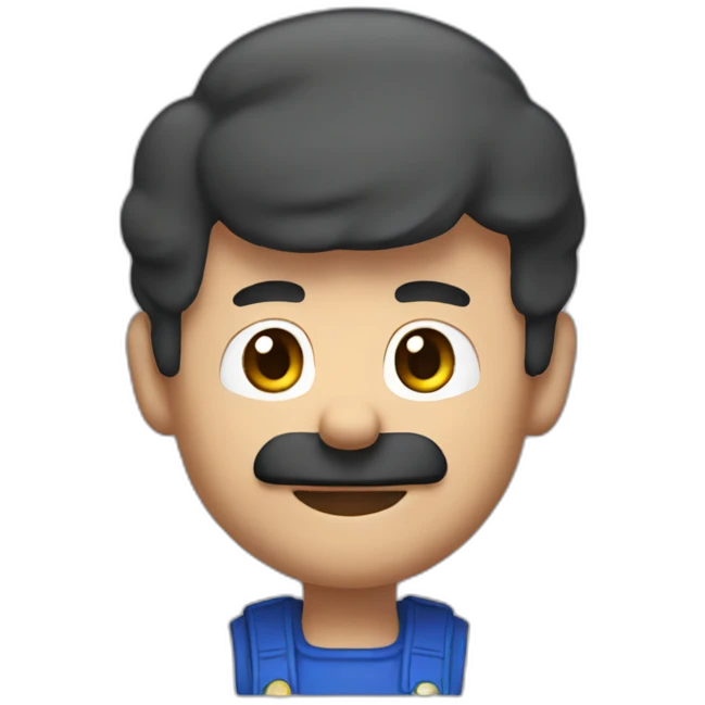 My litle friend mario emoji