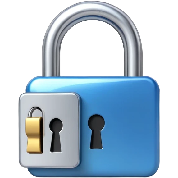 secure website with padlock emoji
