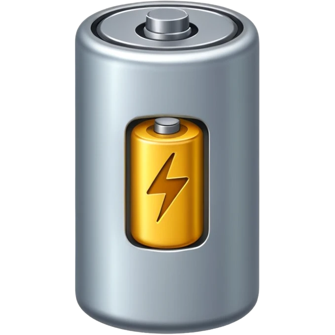 empty battery emoji