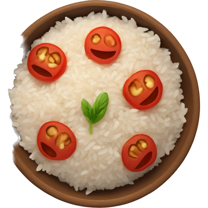 rice with tomato stew emoji