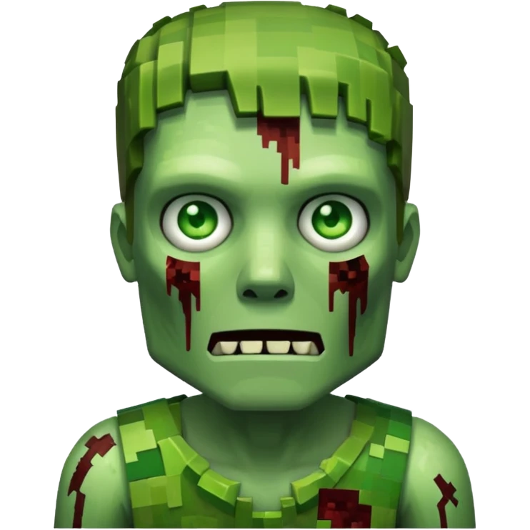 Zombie  minecraft  emoji