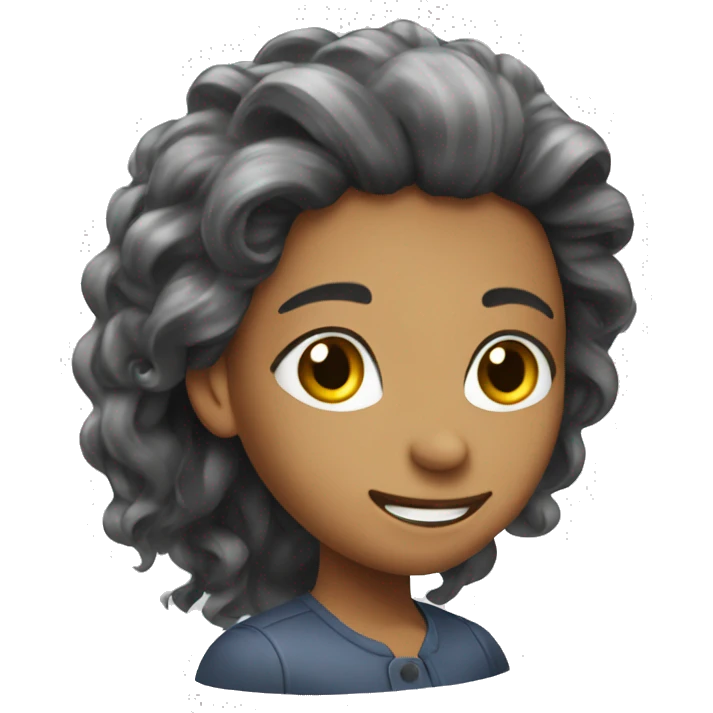 Washing hair emoji