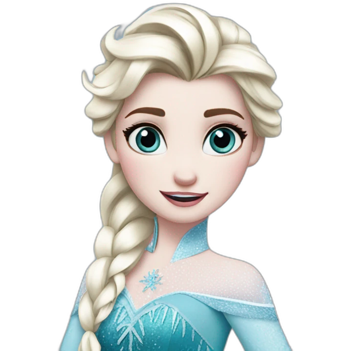 frozen elsa emoji
