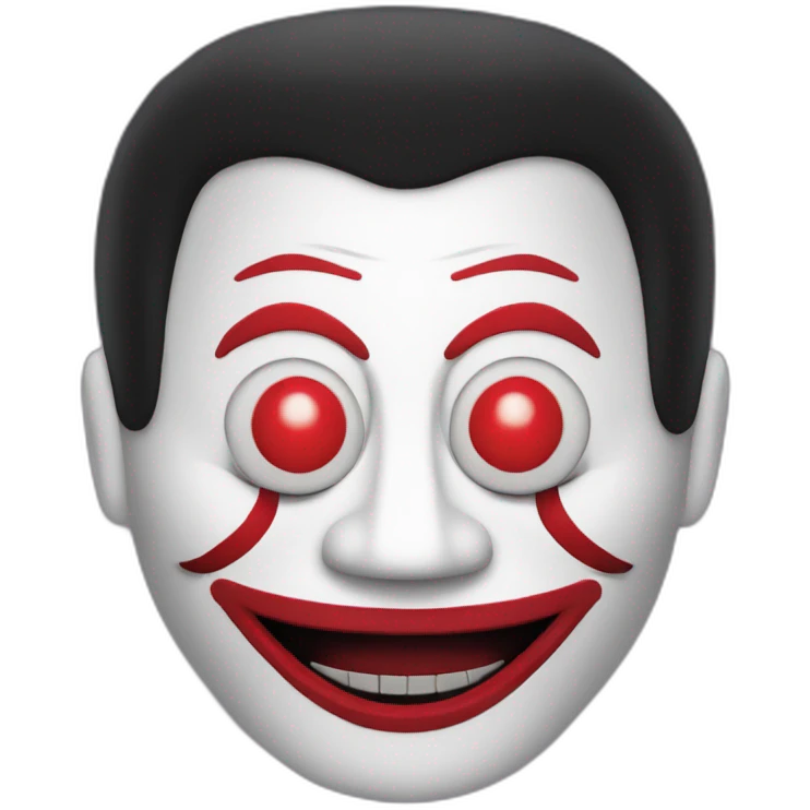 Billy the puppet fron saw emoji