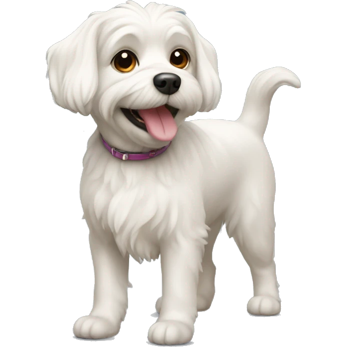 malteese dog emoji