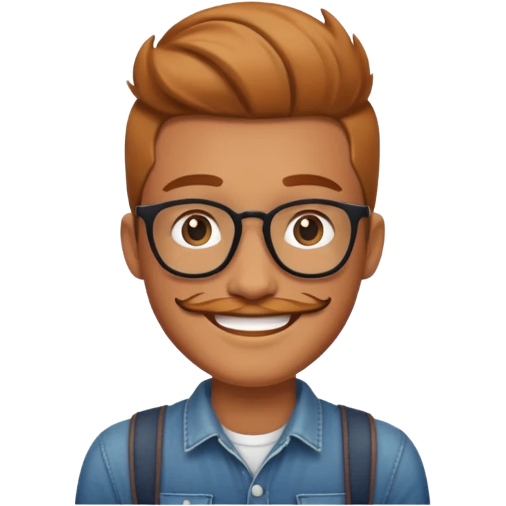 hipster match emoji