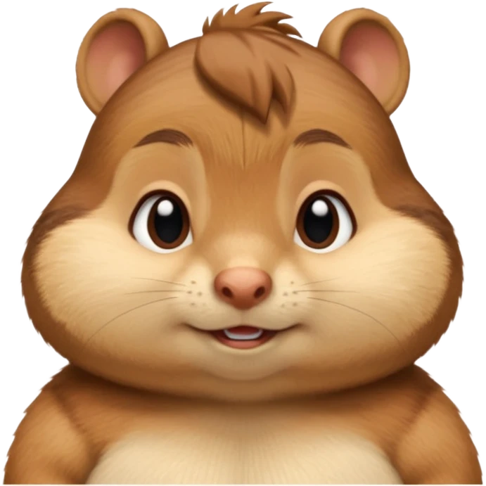 Chipmunk theodore from alvin and the chimpmunks VERY FAT emoji