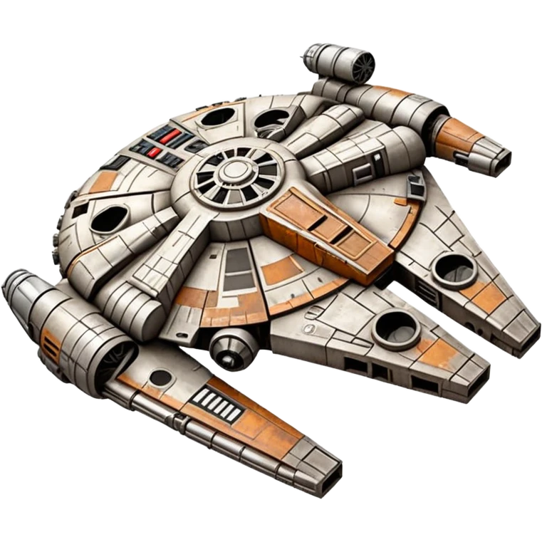 Star Wars millennium falcon emoji