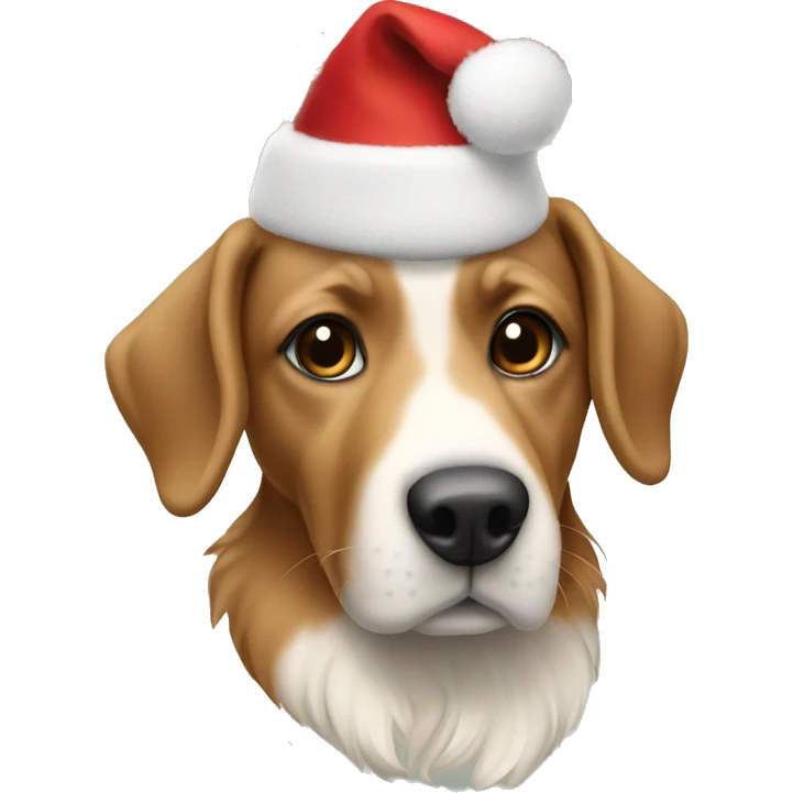 dogs decorating a christmas free  emoji