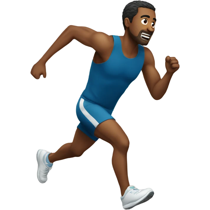 A man running  emoji