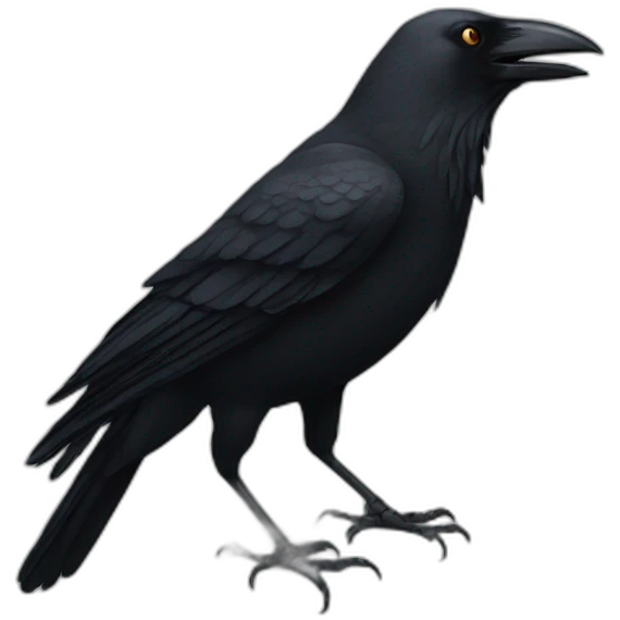 crow emoji