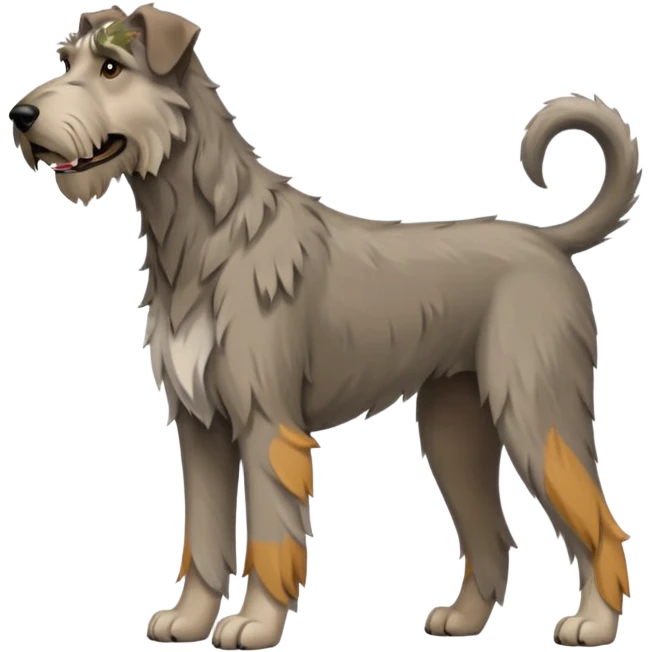 Irish wolfhound emoji